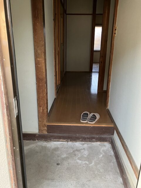 下駄箱付の玄関
