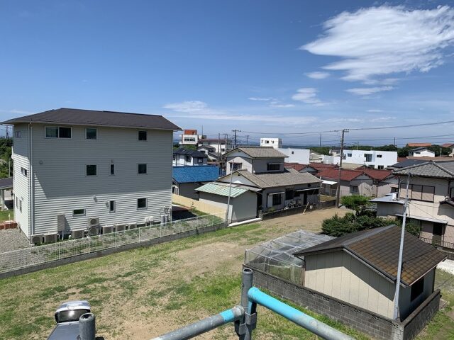 3階相当の足場より