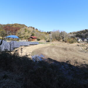 田園風景望む